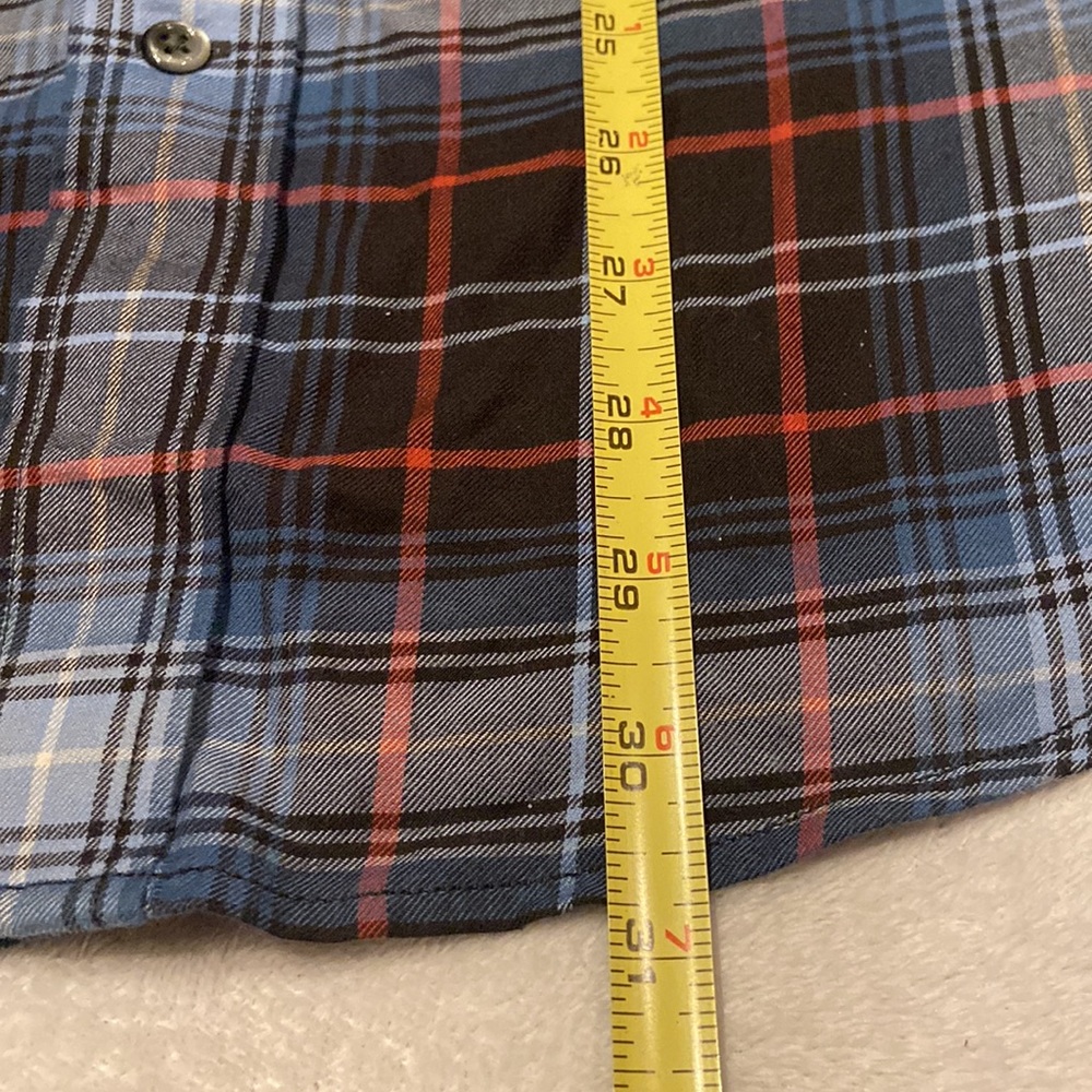 NWT GAP Size Large Fitted Plaid Button Down Shirt 100% Cotton - Picture 6 of 6
